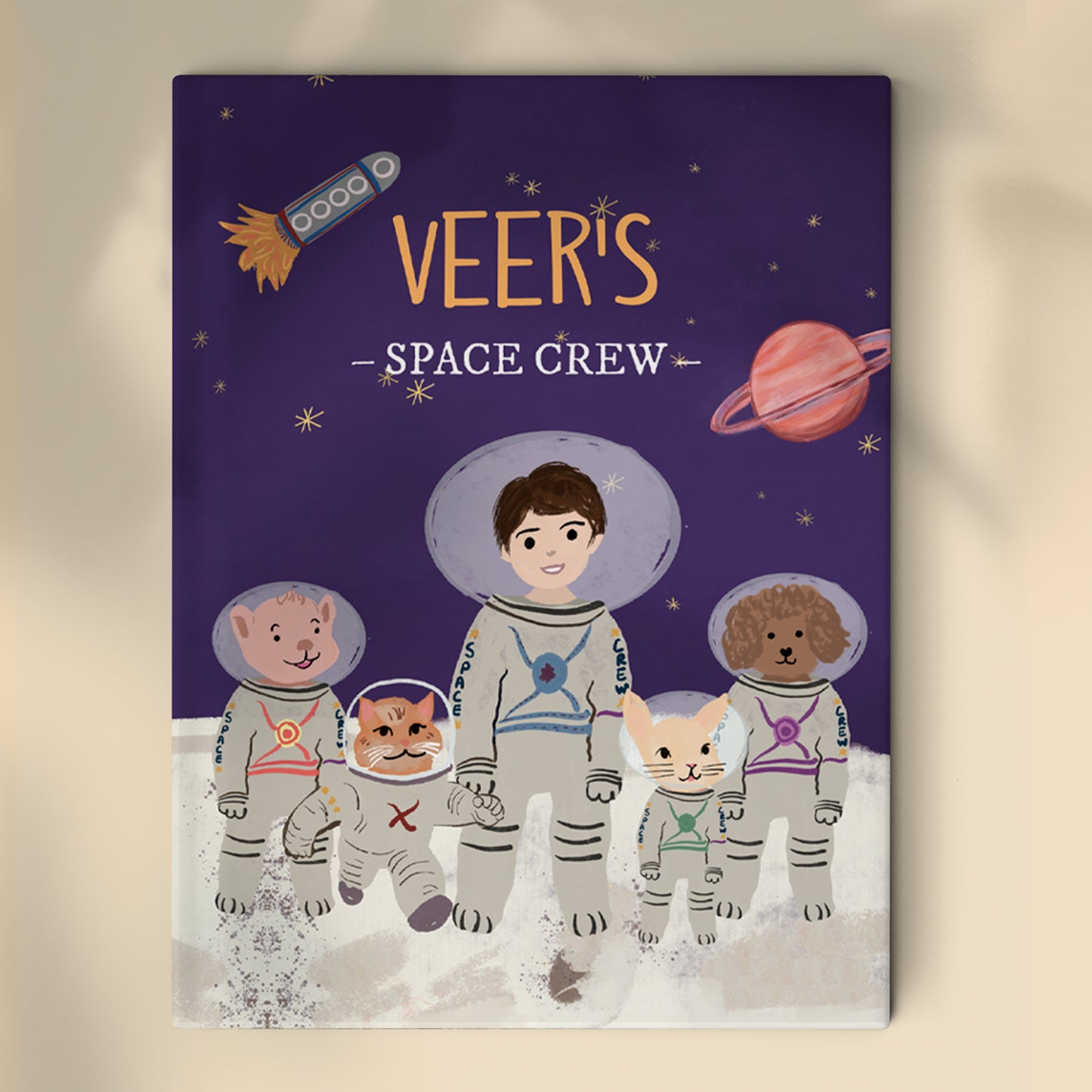 Space Crew Personalised Story book