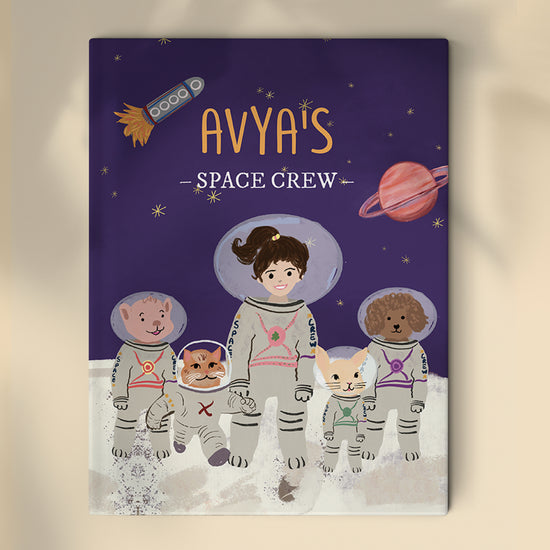 Space Crew Personalised Story book