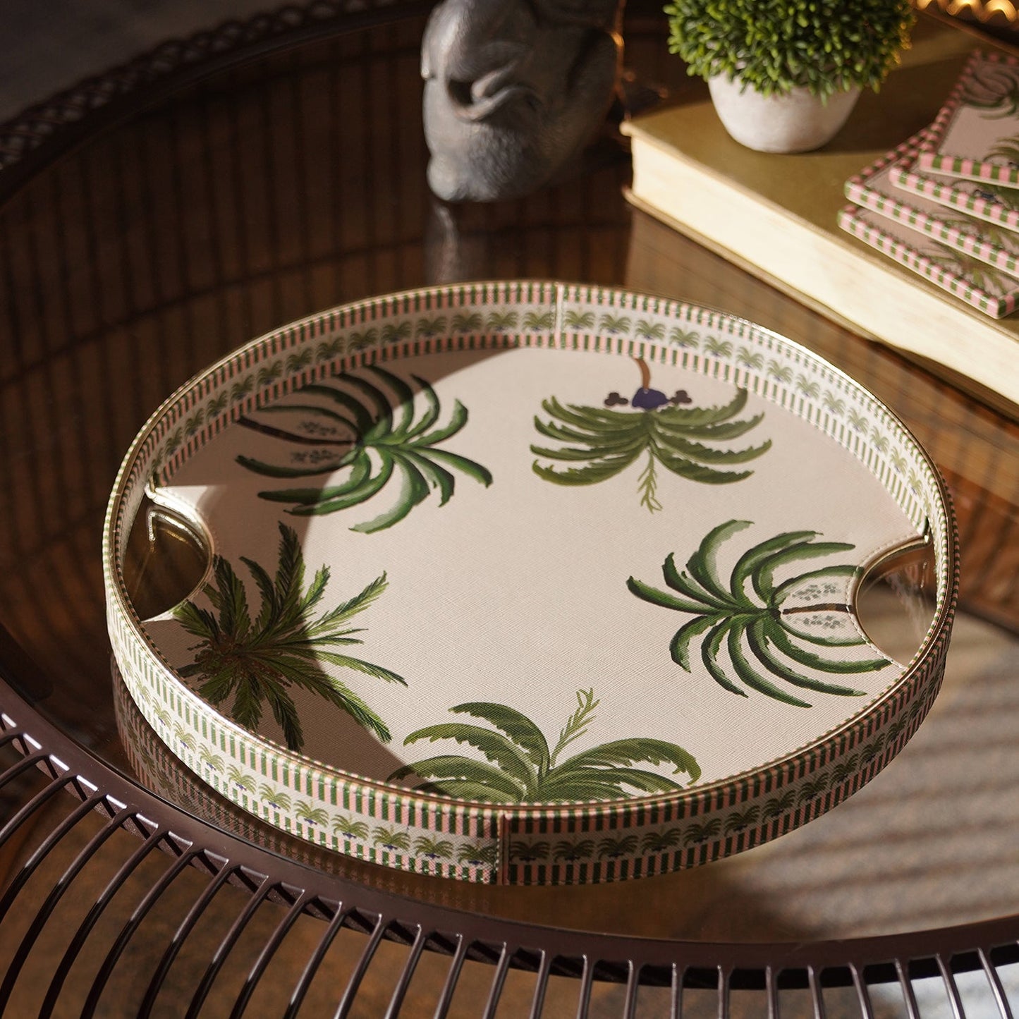 Palmero Round Tray