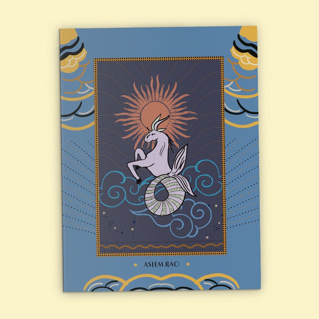 Capricorn Zodiac Personalised Folder