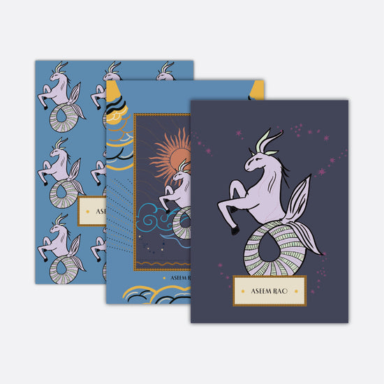 Capricorn Zodiac Personalised Folder