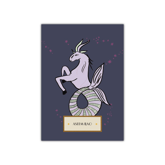 Capricorn Zodiac Personalised Folder