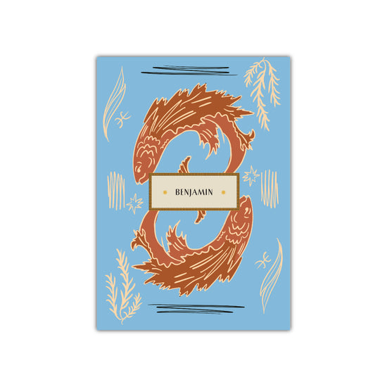 Pisces Zodiac Personalised Folder