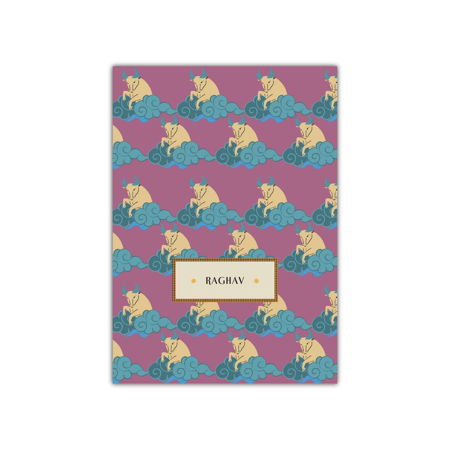 Taurus Zodiac Personalised Folder