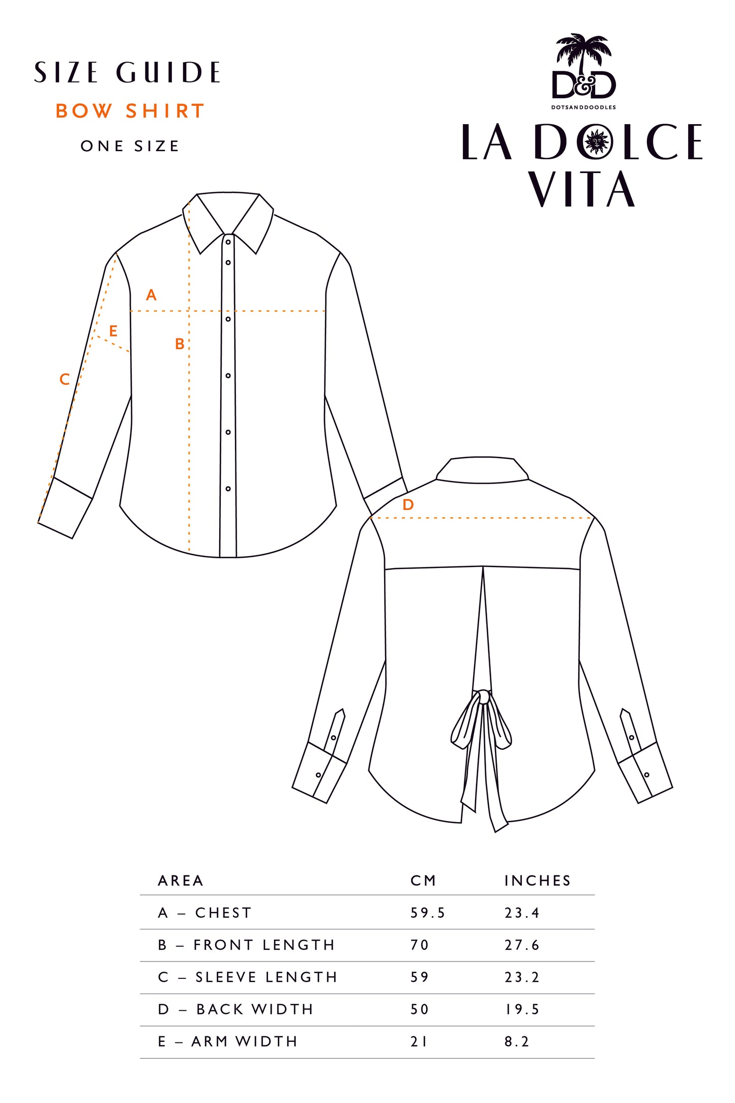 POSITANO BOW SHIRT