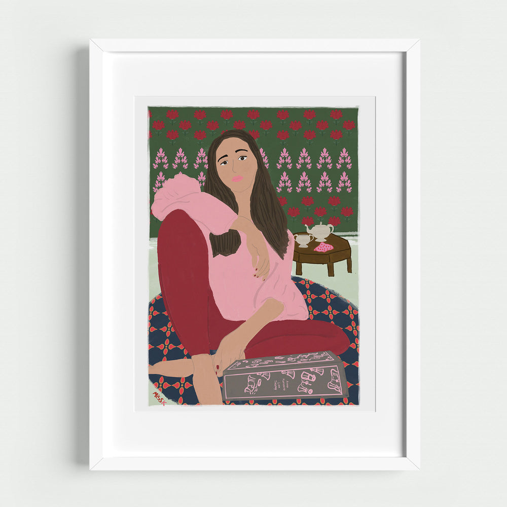 Portrait Scenes Limited Edition Miss K Canvas Art Prints 