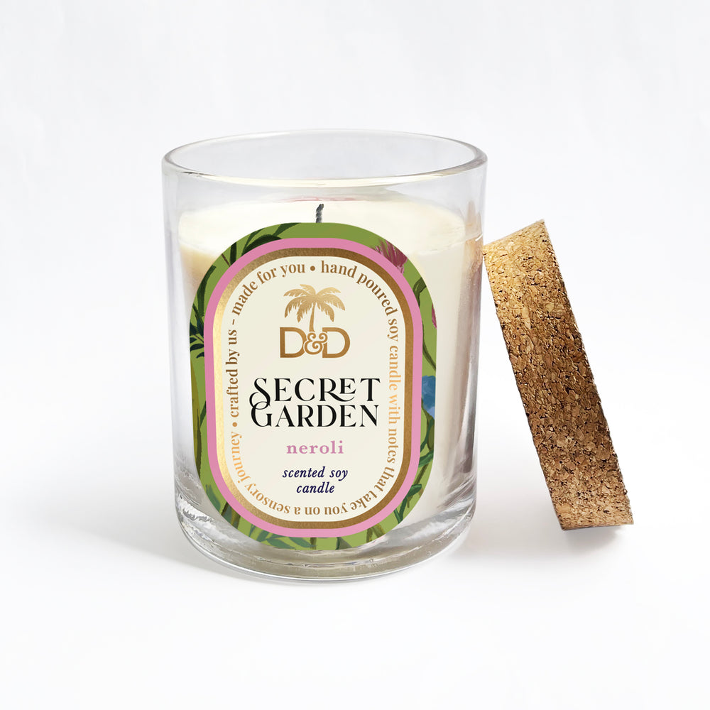 Neroli premium soy wax candle