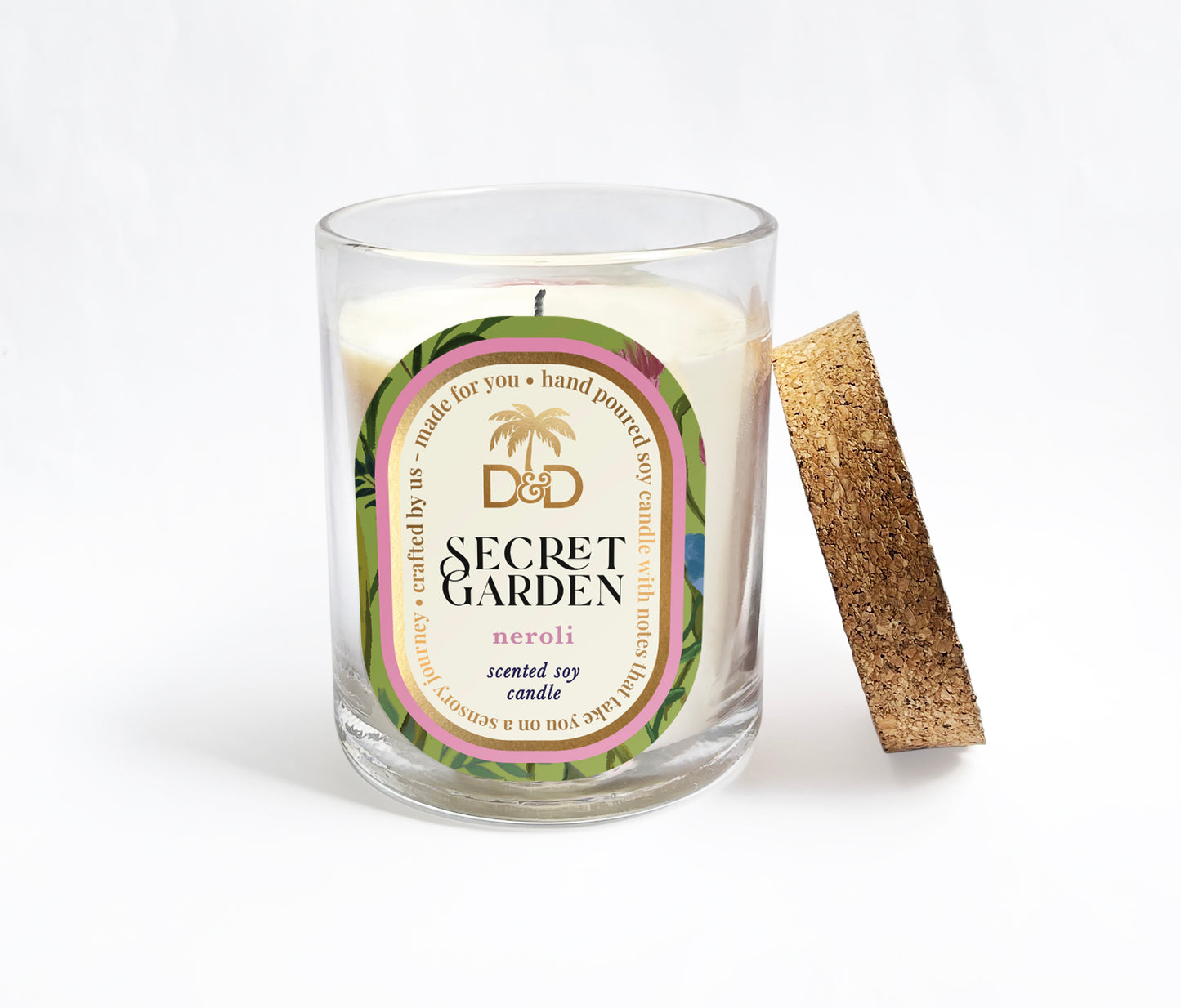 Neroli premium soy wax candle